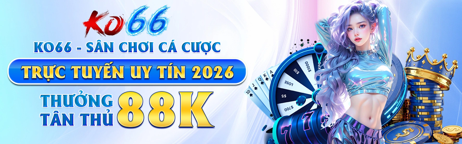 Banner giới thiệu thương hiệu KO66